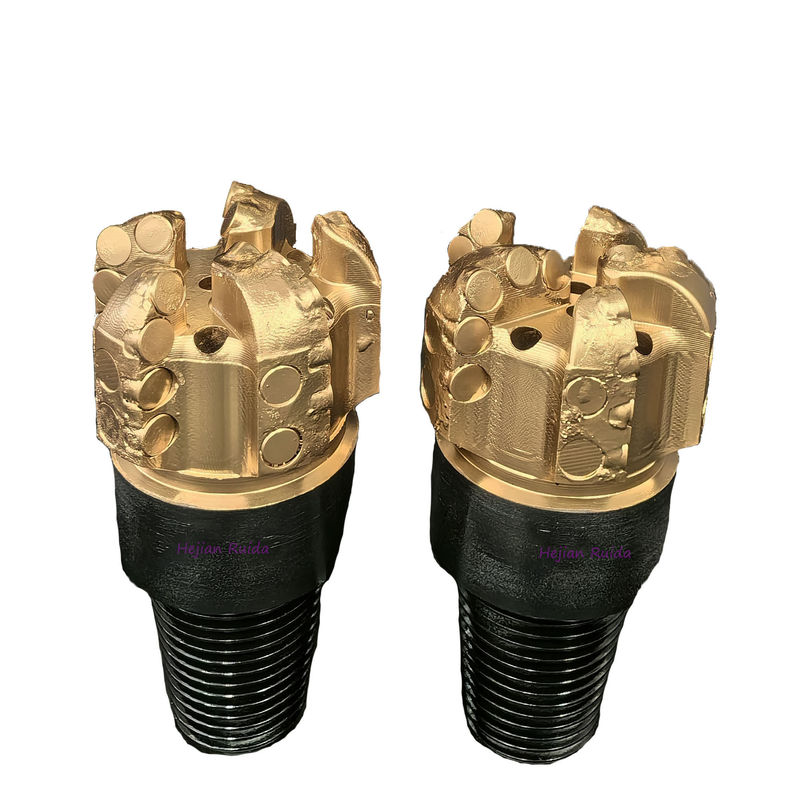 บิต PDC เจาะบ่อน้ำประสิทธิภาพสูงแบบปรับแต่งได้ พร้อมตัวบอดี้เหล็กเพื่อการเจาะที่มีประสิทธิภาพ