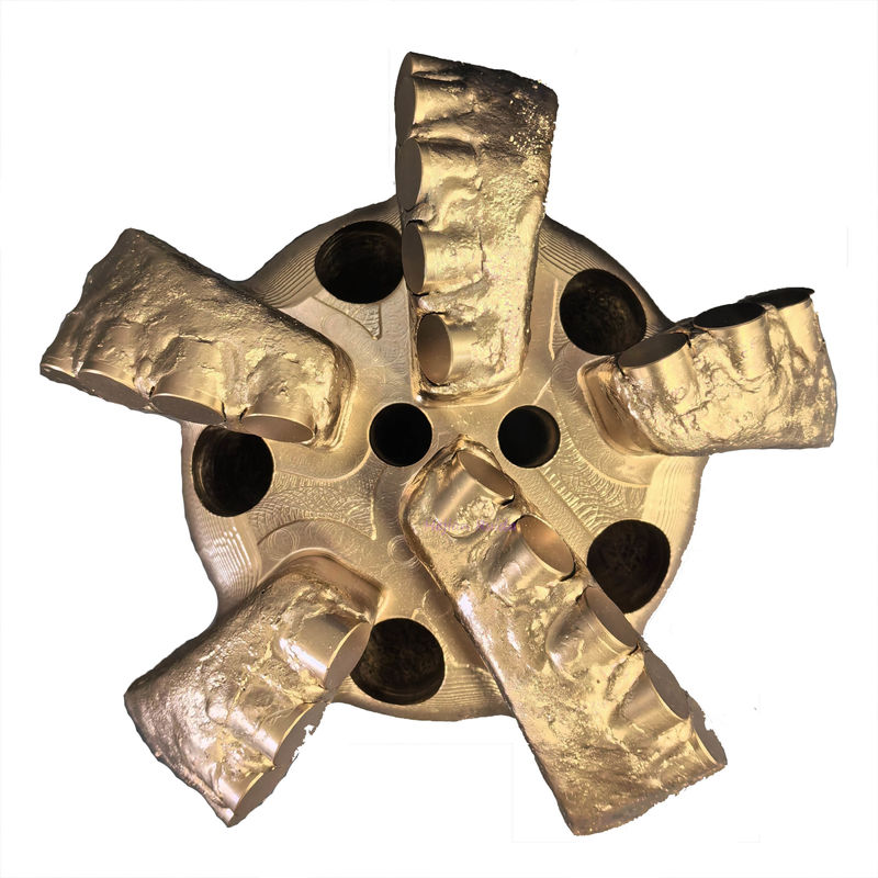 บิต PDC เจาะบ่อน้ำประสิทธิภาพสูงแบบปรับแต่งได้ พร้อมตัวบอดี้เหล็กเพื่อการเจาะที่มีประสิทธิภาพ