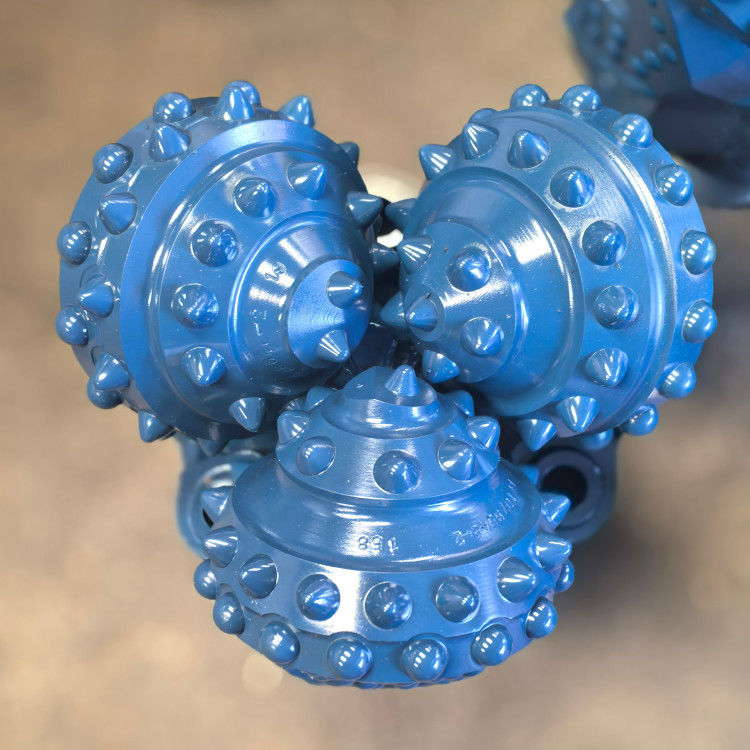IADC537 การเจาะหลุมเจาะทางภูมิอากาศ TCI Tricone Rock Bits ทริคอนเหมืองแร่