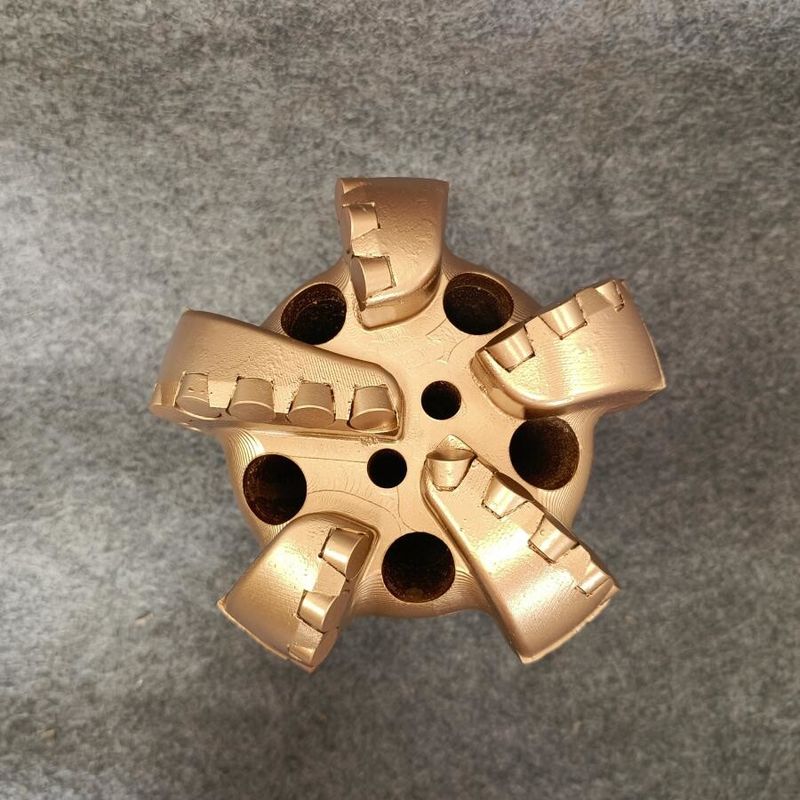 Diamond 98mm 3 Blade Pdc Arc Angle Drill Bit สําหรับบ่อน้ํา การเจาะเหมืองหิน