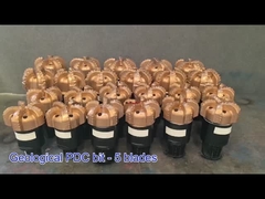 หัวเจาะคว้าน PDC 3 ใบมีด สำหรับการเจาะบ่อน้ำบาดาลประสิทธิภาพสูง